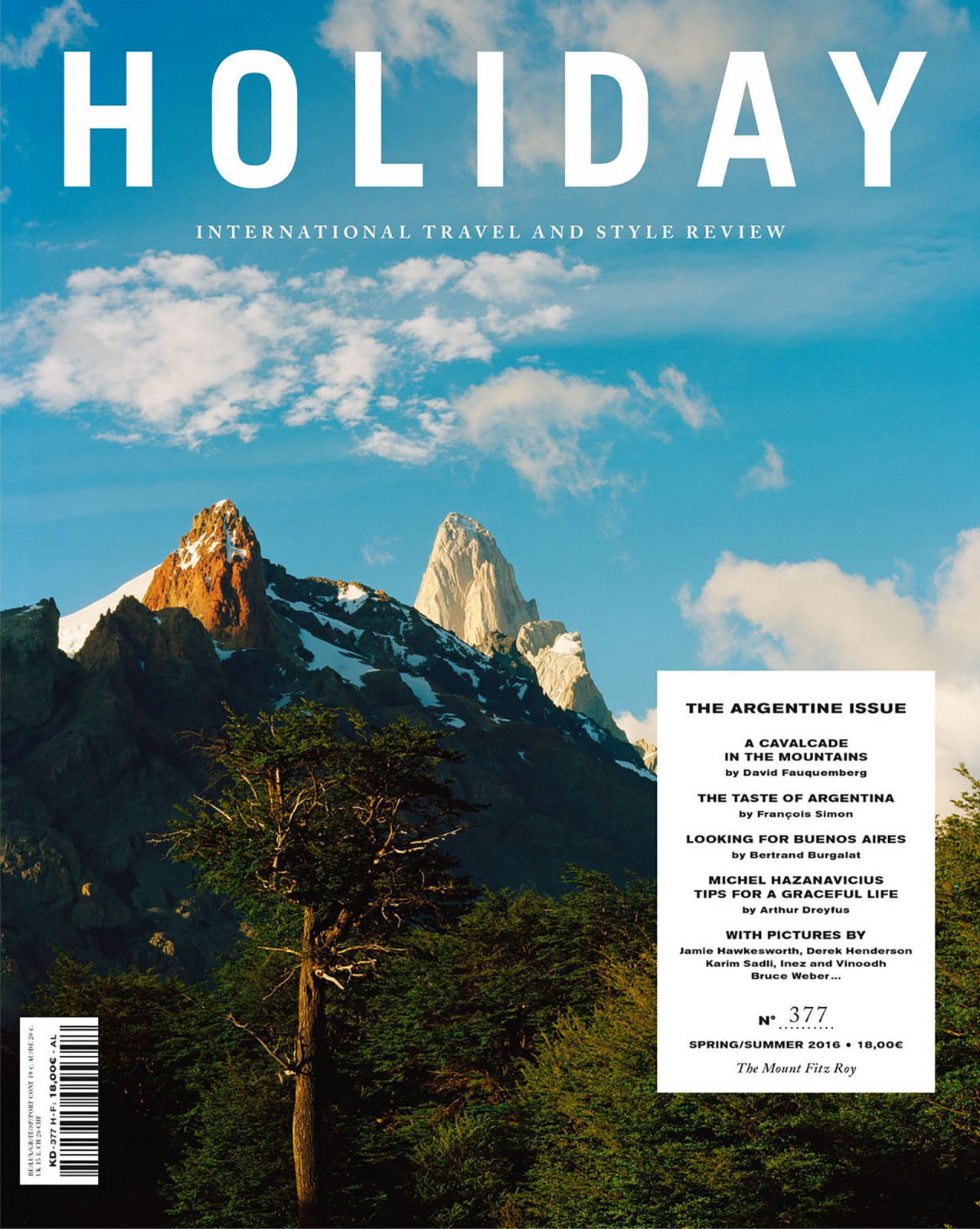 Flagowy projekt wydawniczy agencji Atelier Franck Durand to przywrócenie do życia kultowego magazynu Holiday.