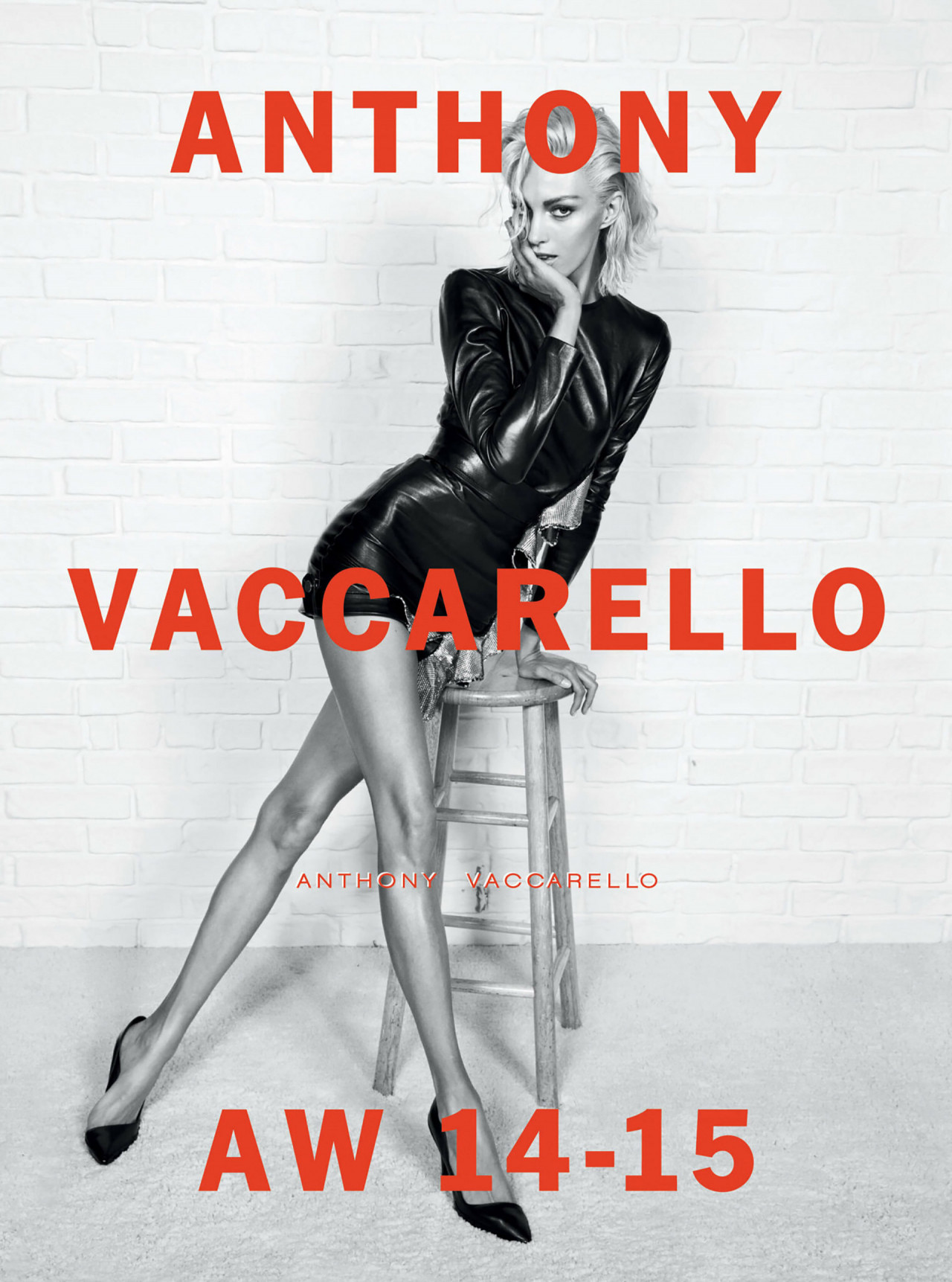 Kampania dla marki Anthony Vaccarello.