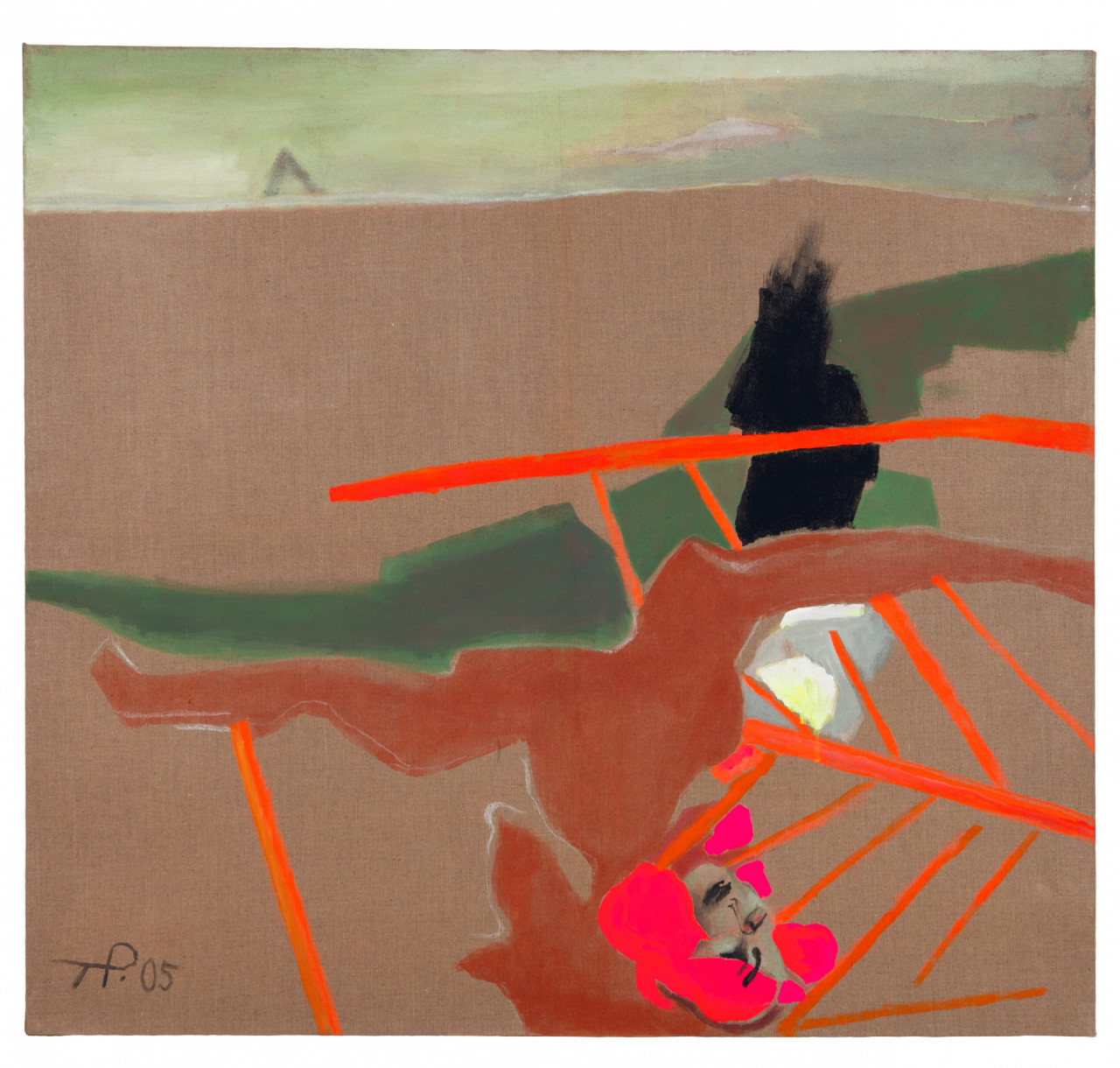 Teresa Pągowska, <em>Akrobatka</em>, 2005, kolekcja prywatna.