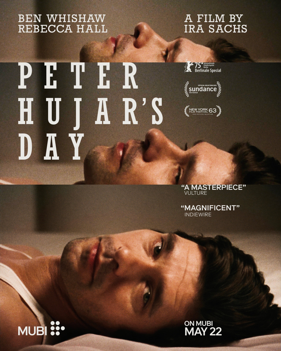 Plakaty do filmu <em>Peter Hujar's Day</em>, reż. Ira Sachs.