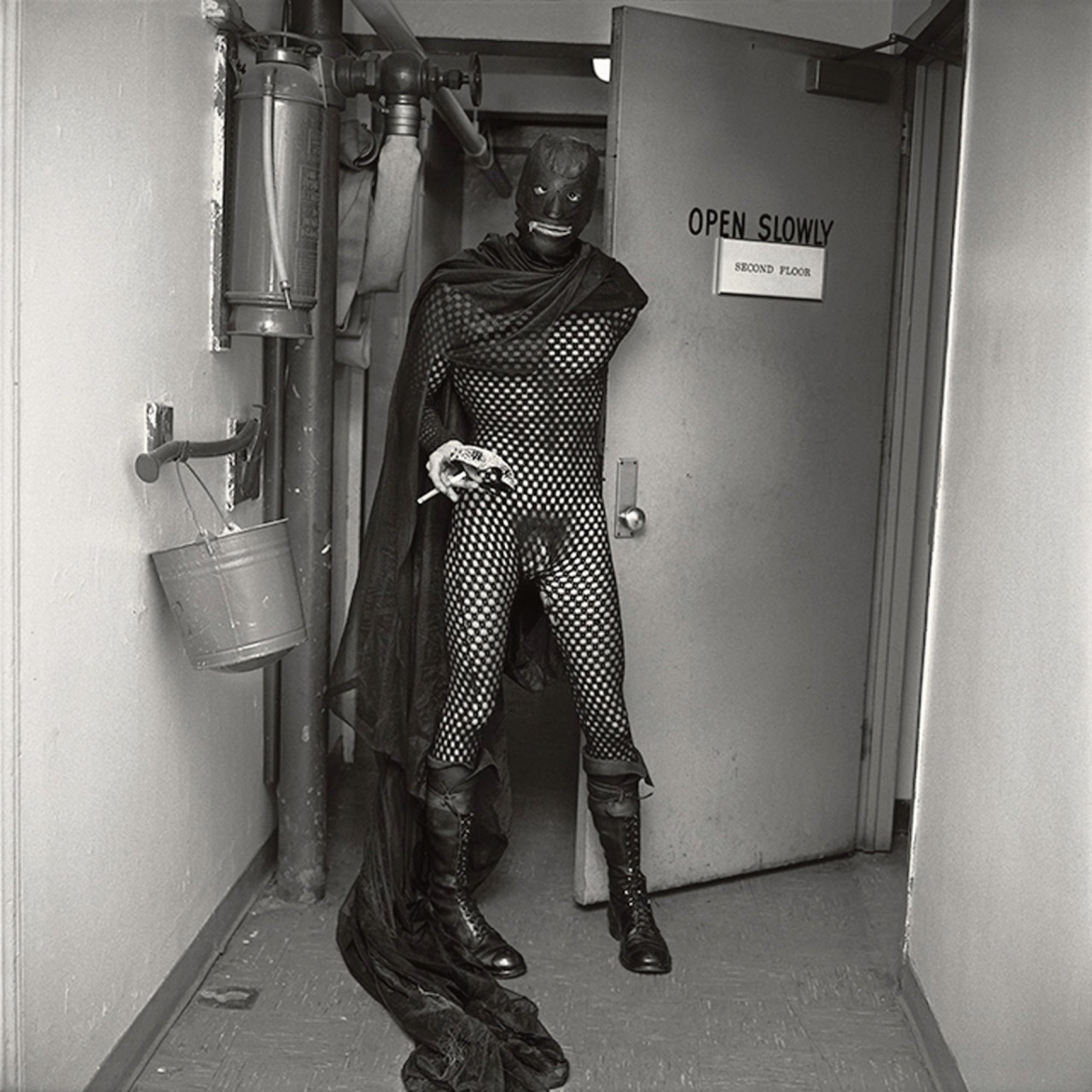 Peter Hujar, Richie Gallo (Backstage, The Life &amp; Times of Joseph Stalin, Brooklyn Academy of Music), 1973, © 2025 the Peter Hujar Archive / Artists Rights Society (ARS), NY, DACS London, Pace Gallery, NY, FraenkelGallery, SF, Maureen Paley, London, and Mai 36 Galerie, Zurich
